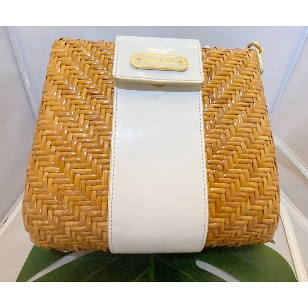 MONSAC VINTAGE BASKET BAG